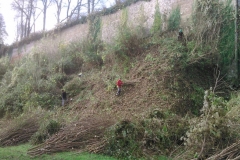 Rempart debroussaillage sélectif glacis